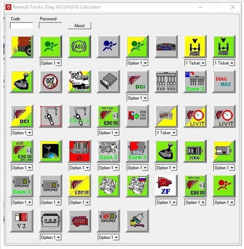 RENAULT TRUCKS DIAG NG3/NG10 Calculator v0.1