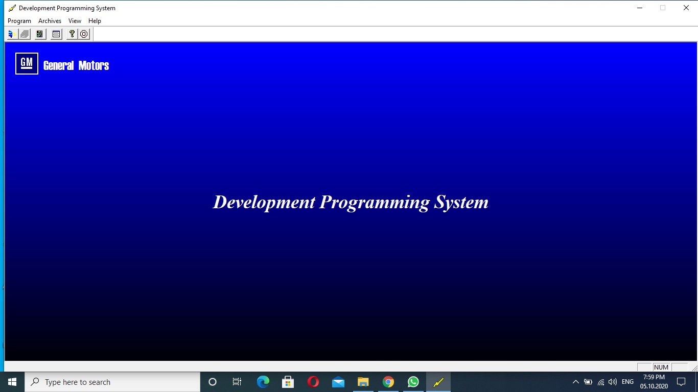 Gm Development Programming System v4.33, CarSoftDiag