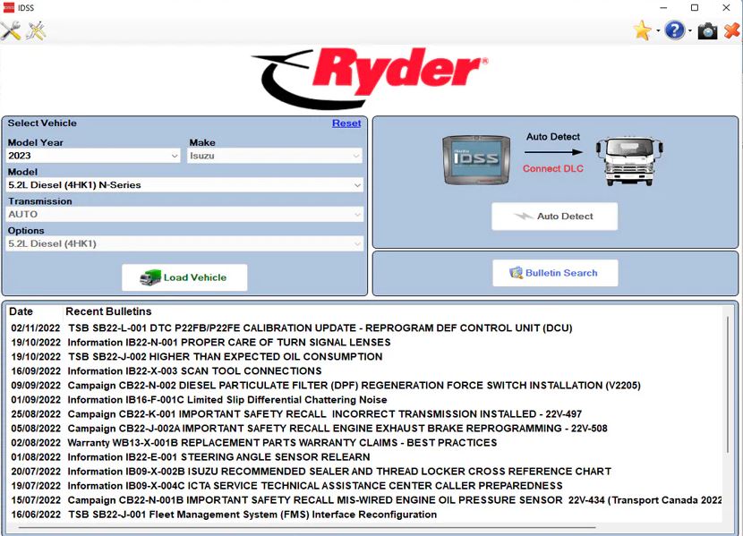 Isuzu US-IDSS 14.5.7 Unlock