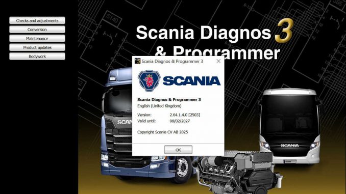 Scania sdp3 2.64