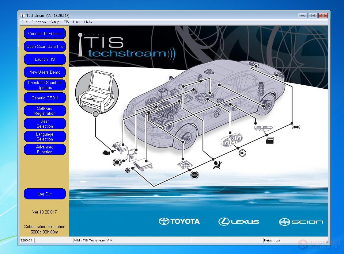 Toyota Techstream 13.20.017