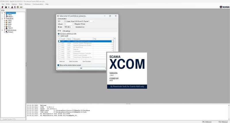 Scania XCOM 2.54