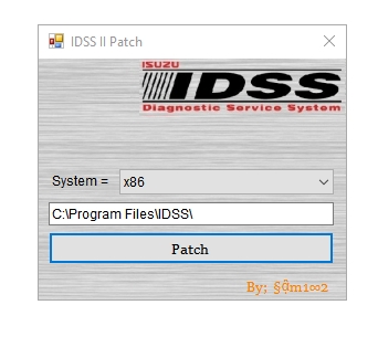 IDSS II Patch IDSS II Patch