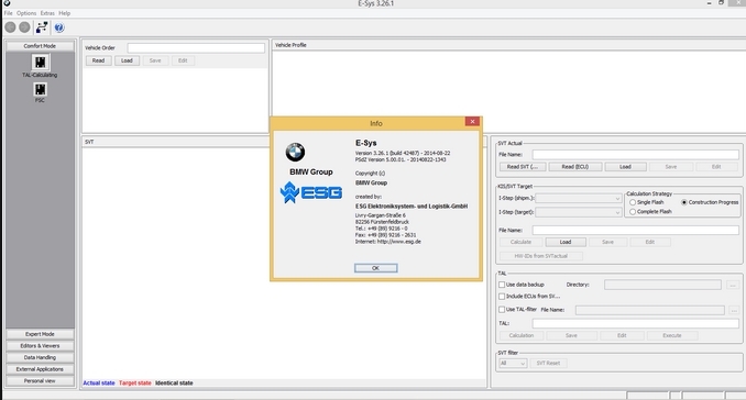 BMW E-Sys 3.26.1 BMW E-Sys 3.26.1