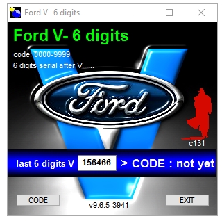 Calculator FORD V Series v.9.6.5 Calculator FORD V Series v.9.6.5