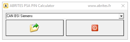 Abrites PSA PIN Calculator Abrites PSA PIN Calculator